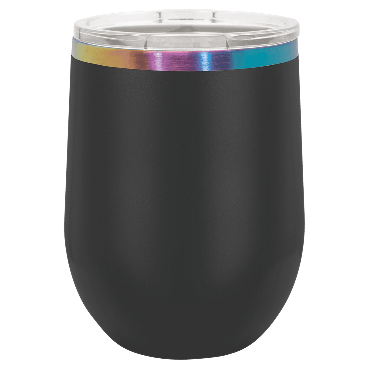 Polar Camel 12 oz. Prism ION-Plated Stemless Wine Tumbler with Lid