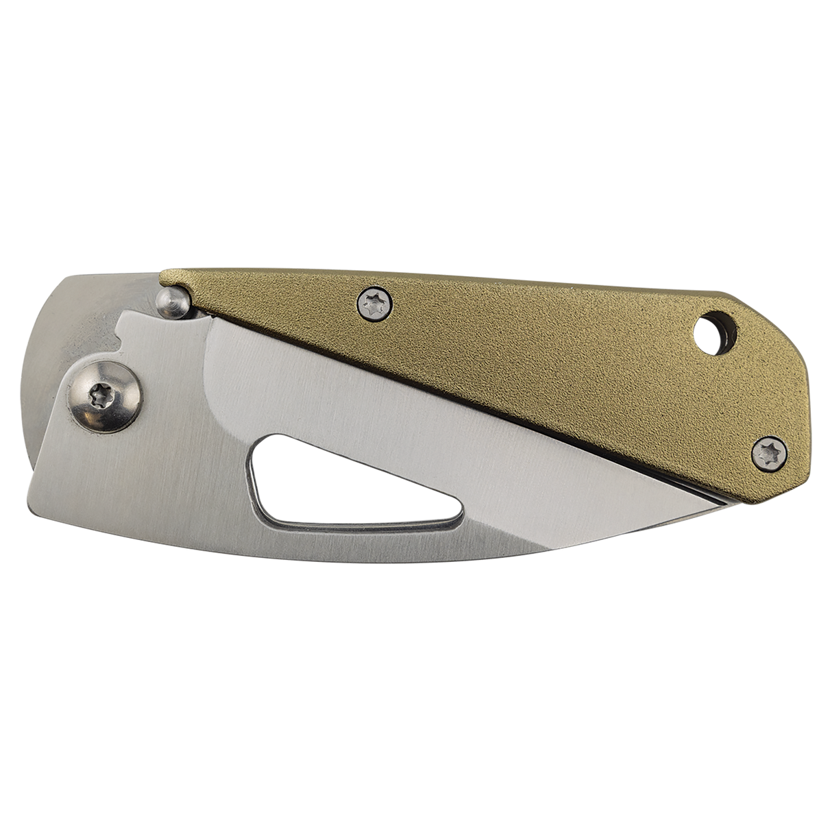 Bison River EDC 3" Folding Knife, Stainless Steel, Four Colors