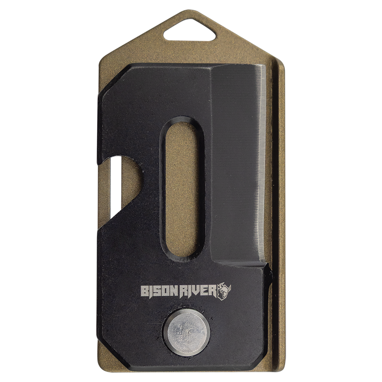 Bison River EDC 2" Keychain Knife, Stainless Steel, Four Colors