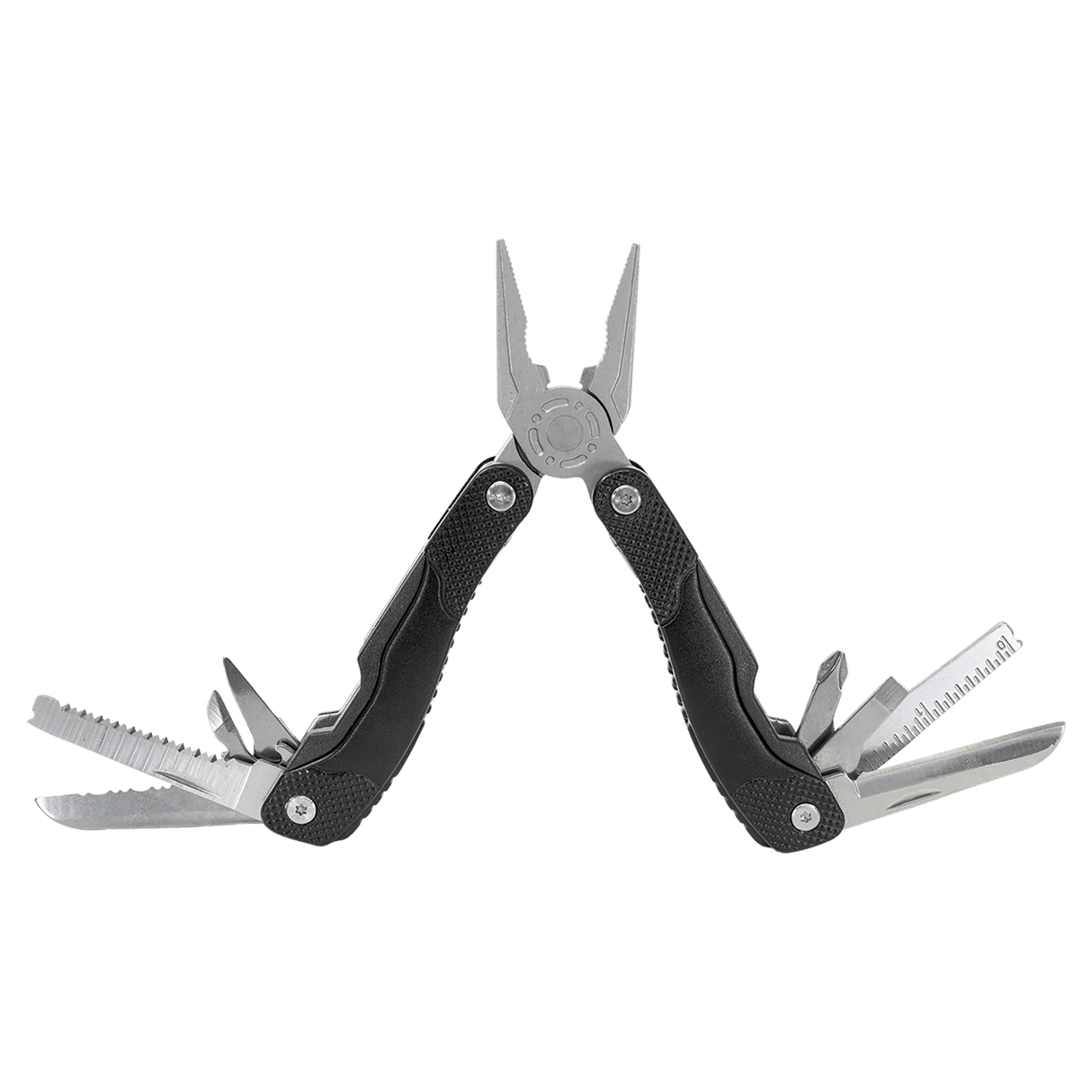 Bison River 4" Black 13 Function Multi Tool with Nylon Sheath