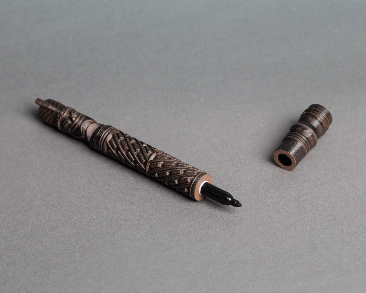 Survivor Vote Pen, 3D Printed, with Sharpie, Laser Engraving Available