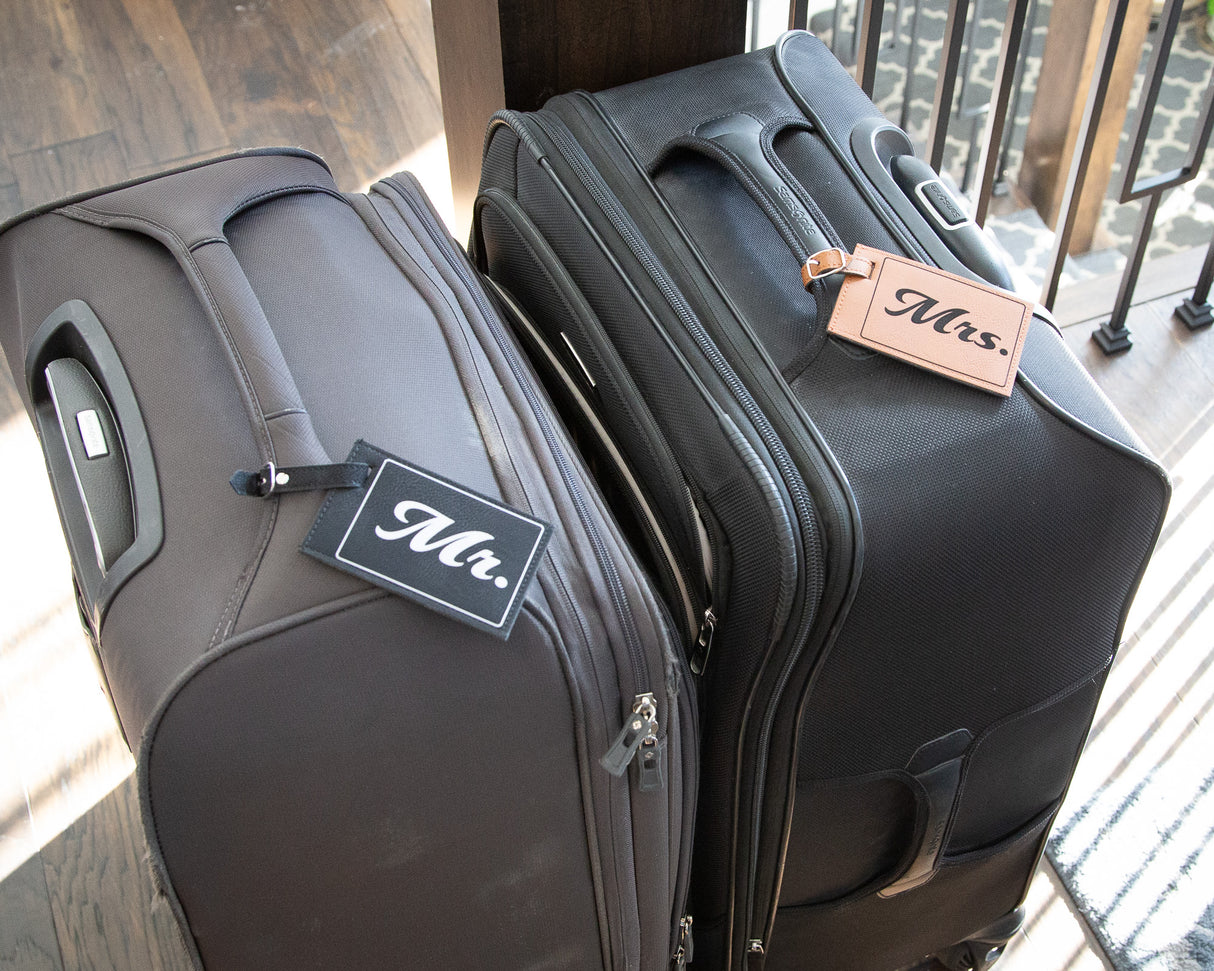 Leatherette Luggage or Sports Bag Tags