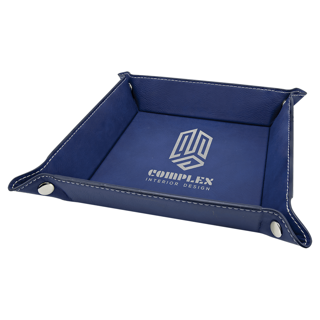 Personalized Leatherette Valet or Dice Tray