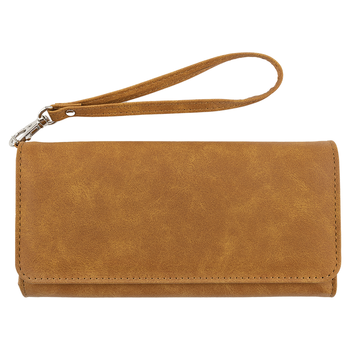 Wallet with Strap - Laserable Leatherette, Creekside Collection