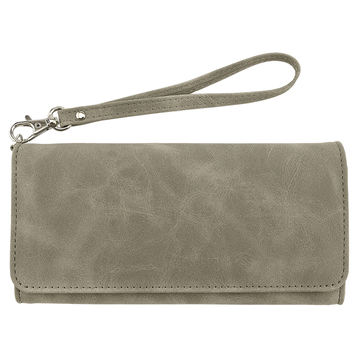 Wallet with Strap - Laserable Leatherette, Creekside Collection