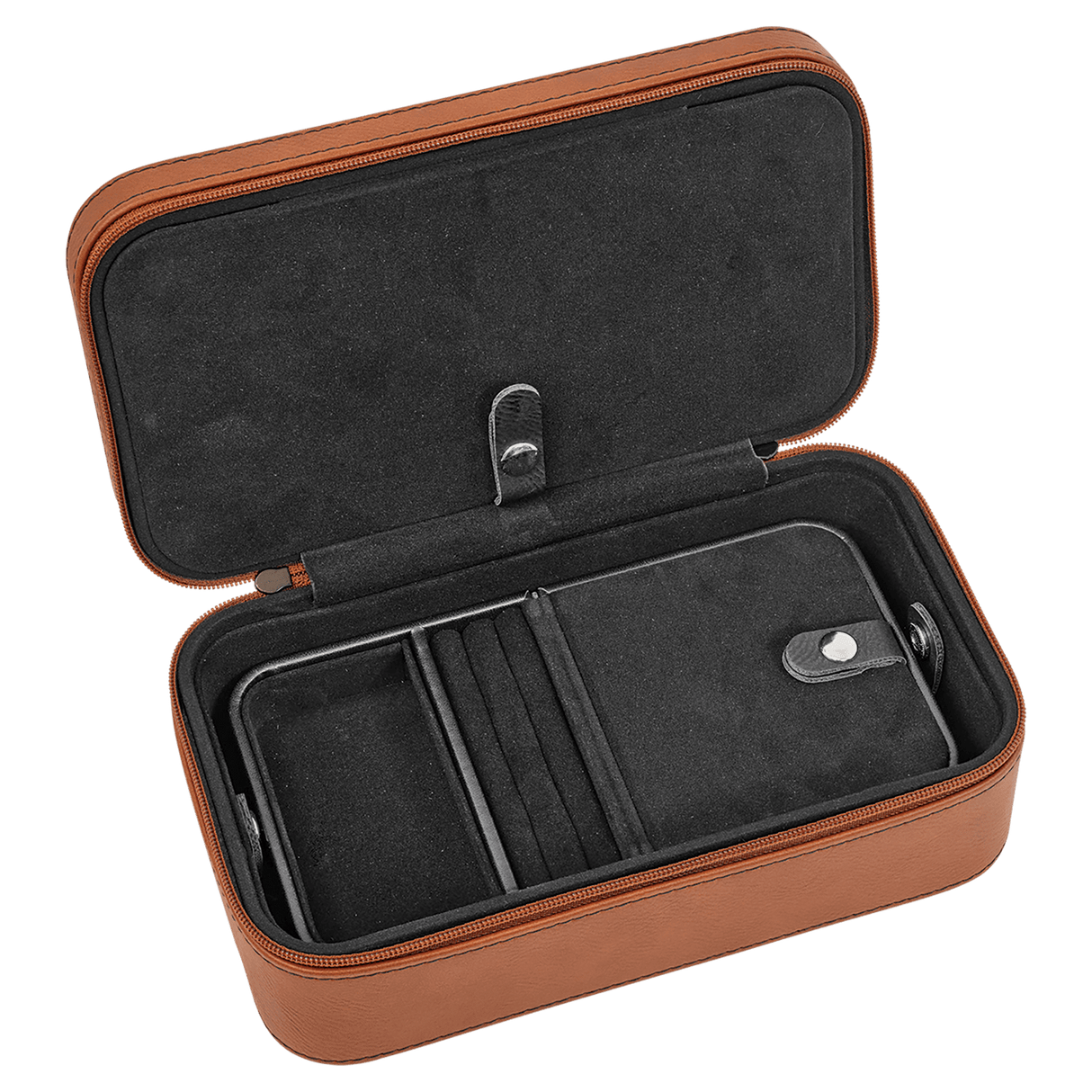 Leatherette Jewelry Box, 7 1/2" X 4 1/2"