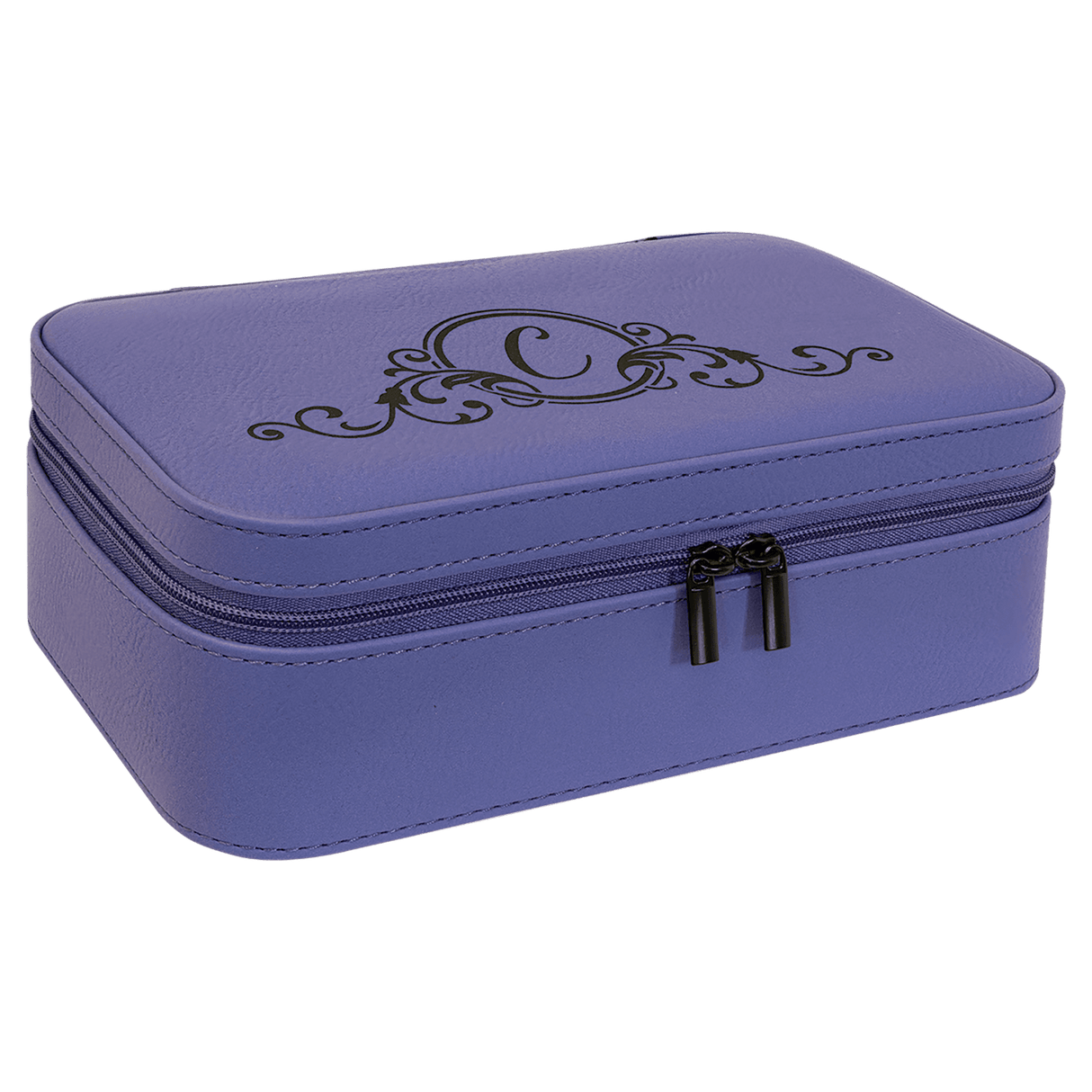 Leatherette Jewelry Box, 7 1/2" X 4 1/2"