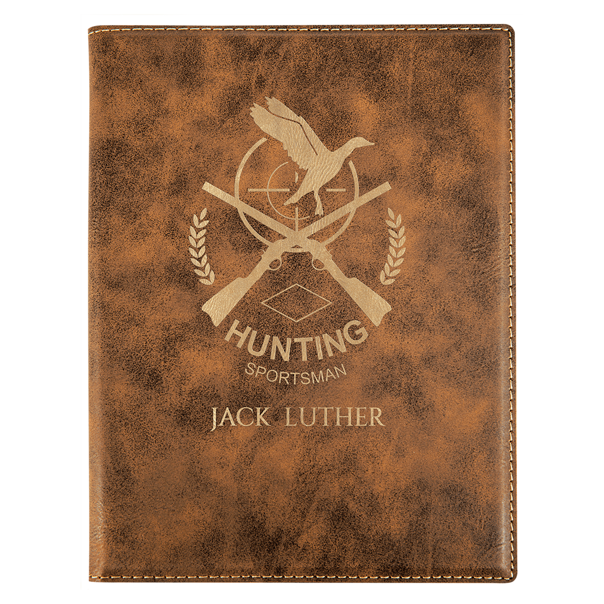 Leatherette Portfolio with Notepad, 7" x 9"