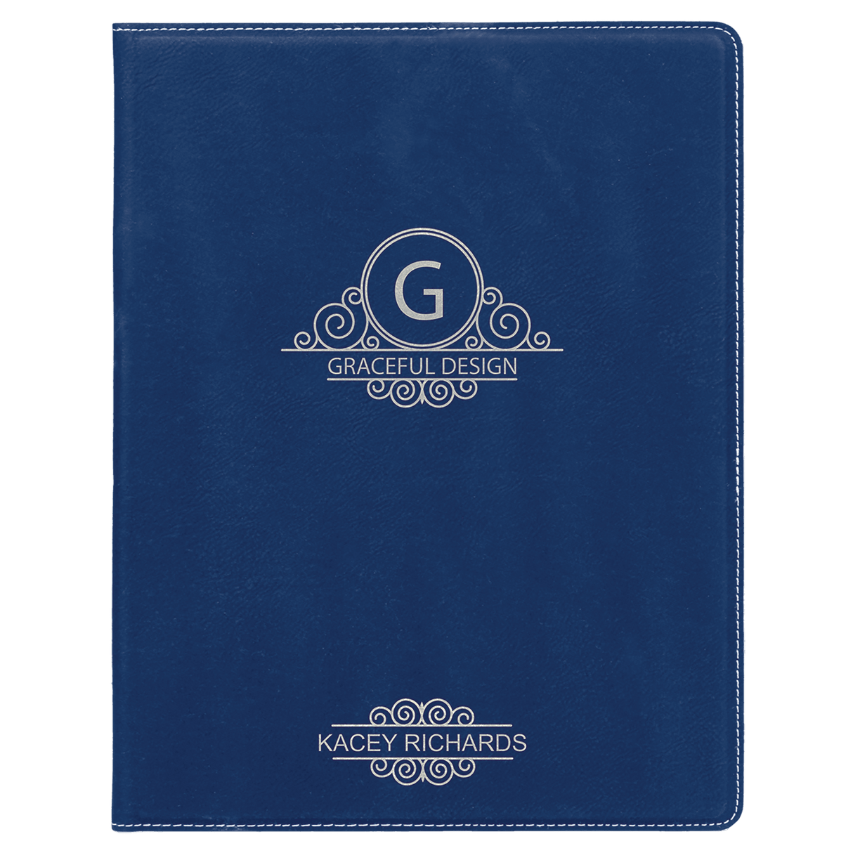 Leatherette Portfolio with Notepad, 7" x 9"