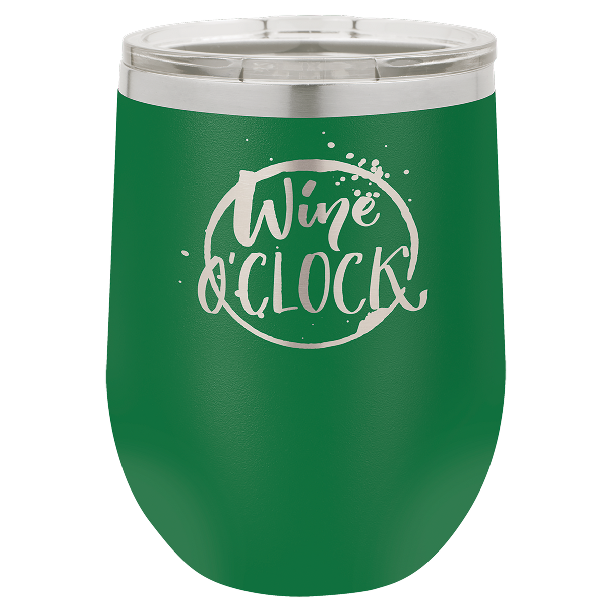 12 oz. Stemless Wine Glasses, Basic Colors
