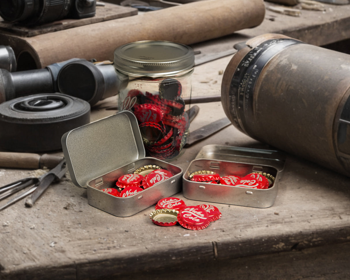 Nuka-Cola Laser Engraved Bottle Caps Fallout-Inspired Currency