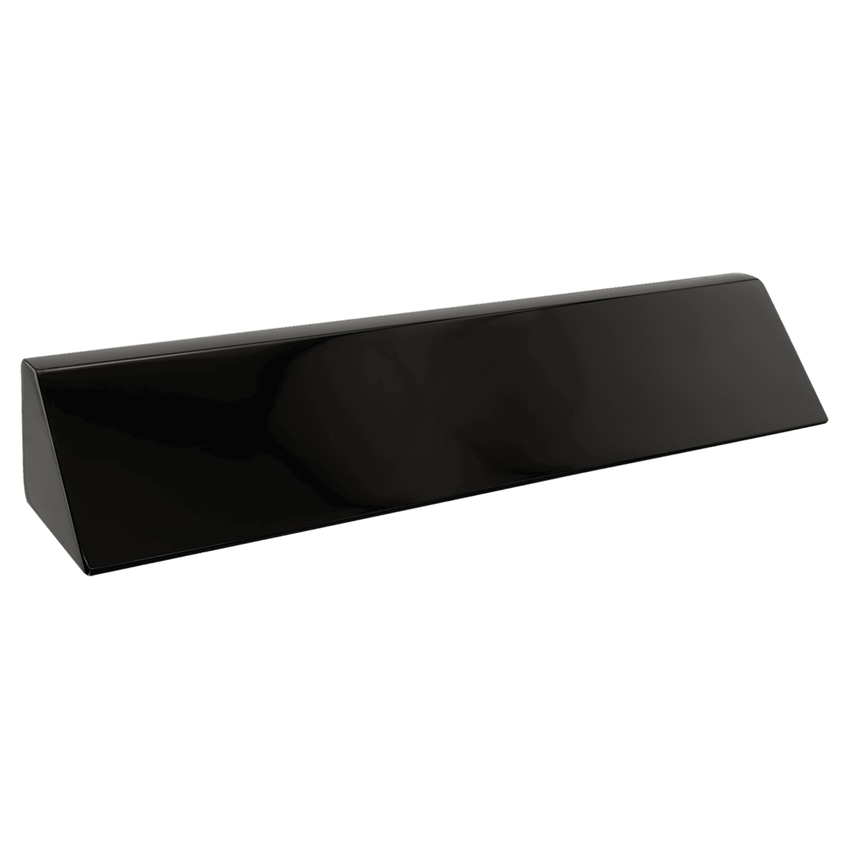 Black Piano Finish Desk Wedge, 10 1/2"