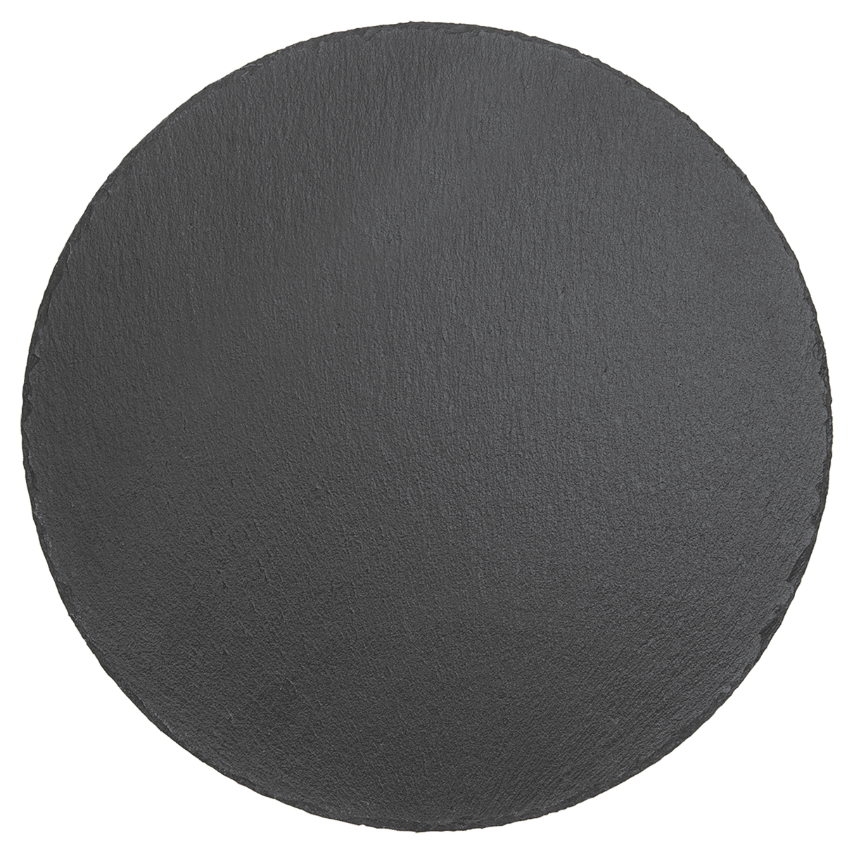 Round Slate Decor with Foam Pads, 11 3/4"