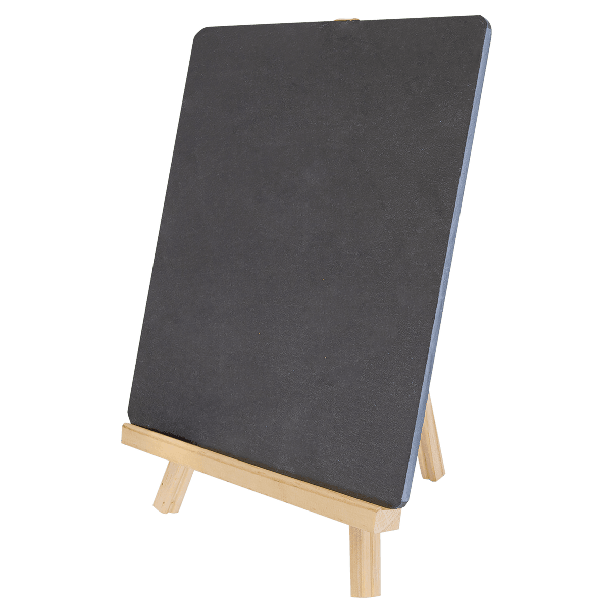 Slate Sign with Wood Easel, 8 1/4" x 9 1/2"