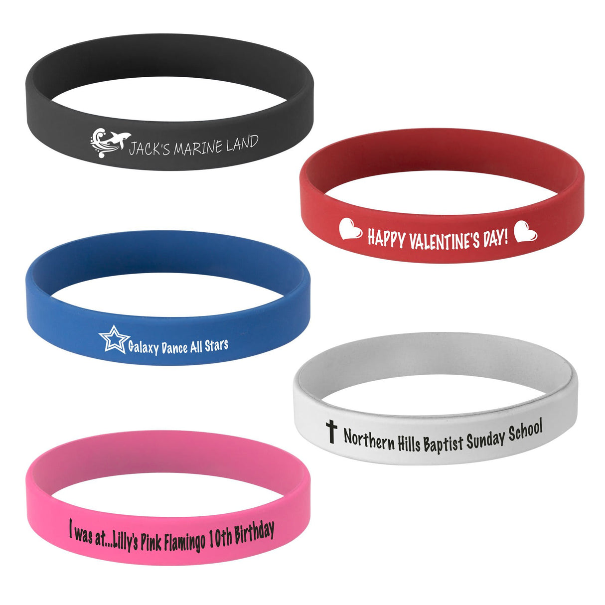 Personalized Silicone Bracelet