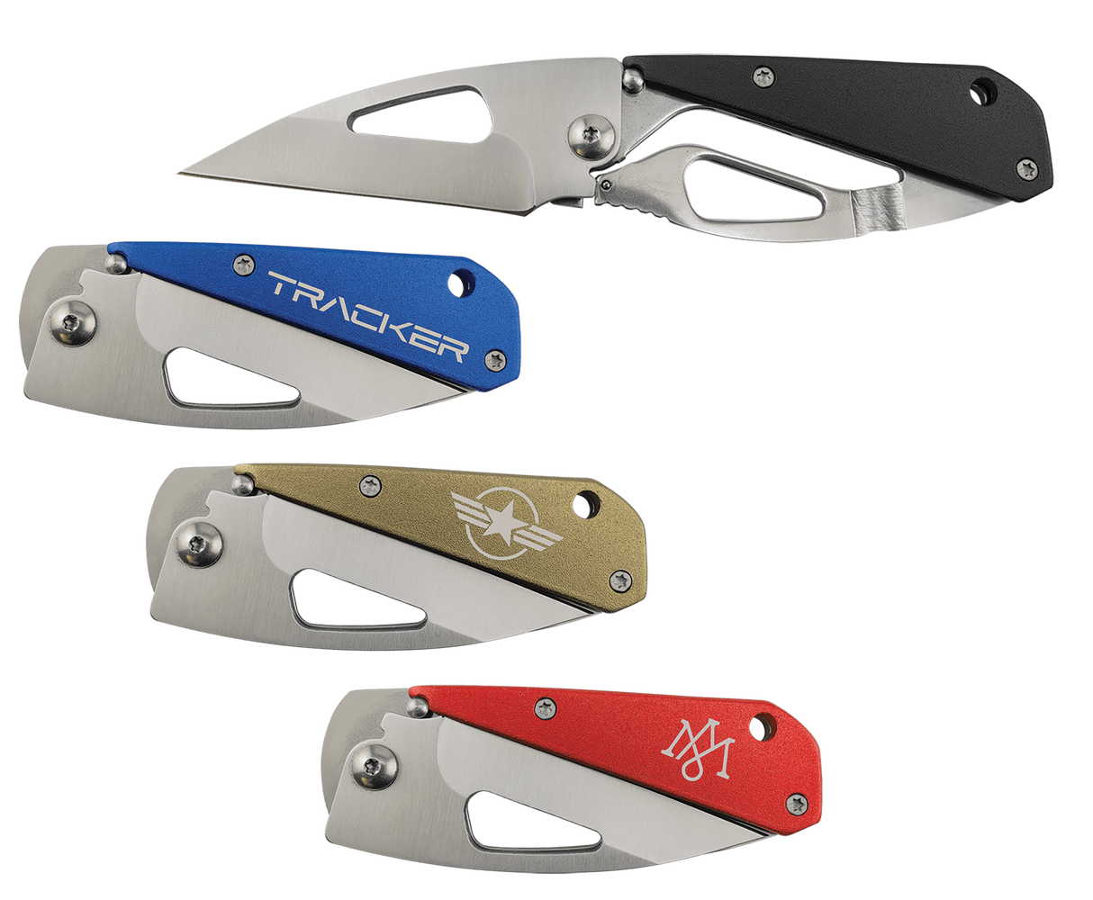 Bison River EDC 3" Folding Knife, Stainless Steel, Four Colors