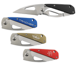 Bison River EDC 3" Folding Knife, Stainless Steel, Four Colors
