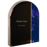 Arch Red/Blue Velvet Acrylic Corporate Award