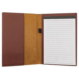 Leatherette Portfolio with Notepad, 7" x 9"