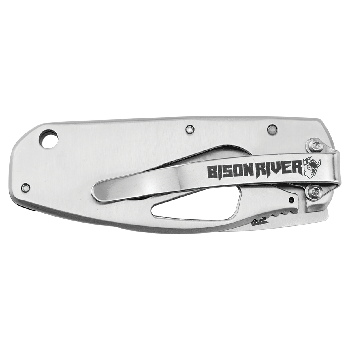 Bison River EDC 3" Folding Knife, Stainless Steel, Four Colors