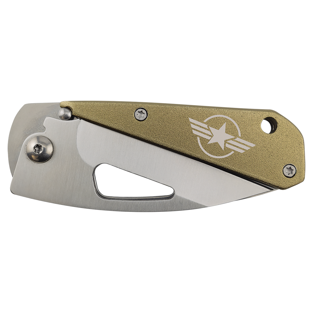 Bison River EDC 3" Folding Knife, Stainless Steel, Four Colors