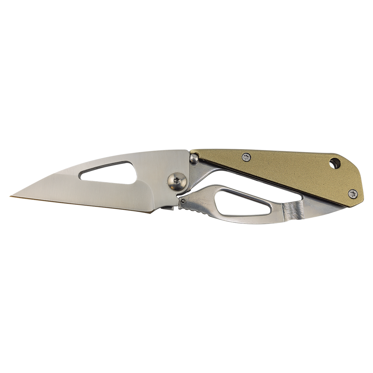 Bison River EDC 3" Folding Knife, Stainless Steel, Four Colors
