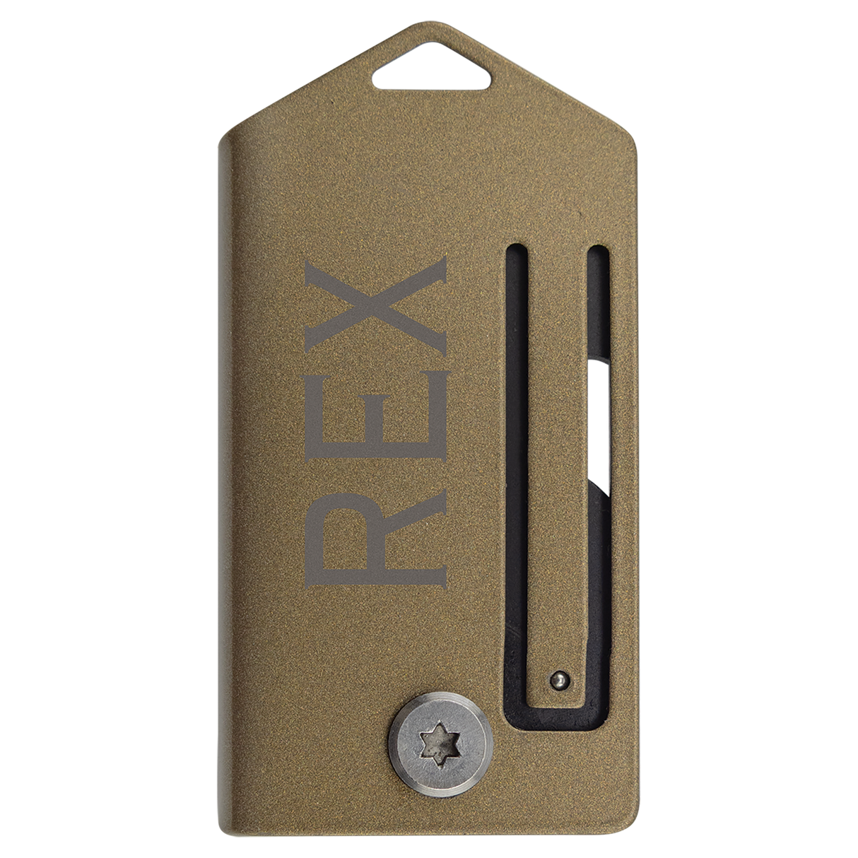 Bison River EDC 2" Keychain Knife, Stainless Steel, Four Colors