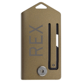 Bison River EDC 2" Keychain Knife, Stainless Steel, Four Colors