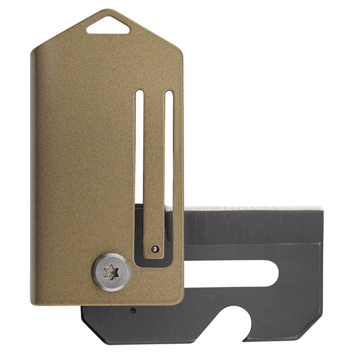 Bison River EDC 2" Keychain Knife, Stainless Steel, Four Colors