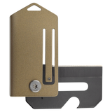 Bison River EDC 2" Keychain Knife, Stainless Steel, Four Colors
