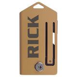 Bison River EDC 2" Keychain Knife, Stainless Steel, Four Colors