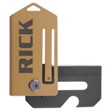 Bison River EDC 2" Keychain Knife, Stainless Steel, Four Colors