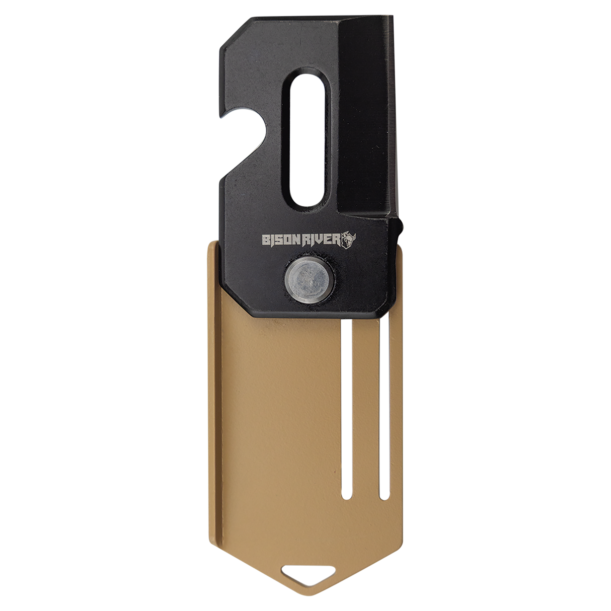 Bison River EDC 2" Keychain Knife, Stainless Steel, Four Colors