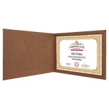 Leatherette Certificate Holder for 8 1/2" x 11"