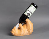 Bear Hug Wine Bottle Stand, 3D Printed