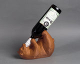 Bear Hug Wine Bottle Stand, 3D Printed