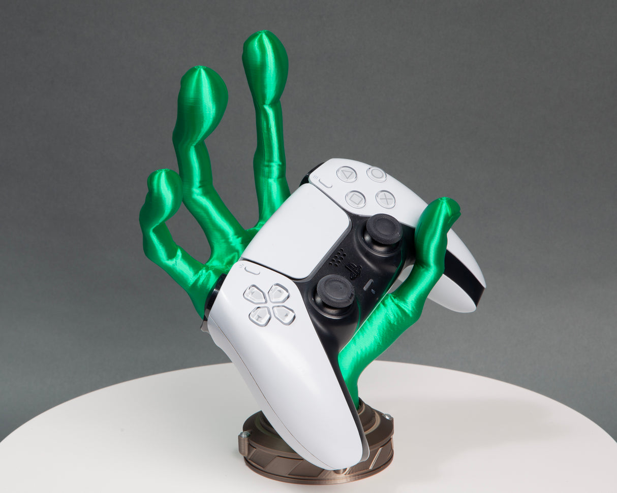 Alien Hand Game Controller Stand, 3D Printed