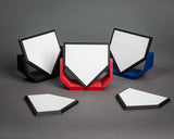 Mini Baseball Home Plate for Signature Collection, 3D Printed, Customizable