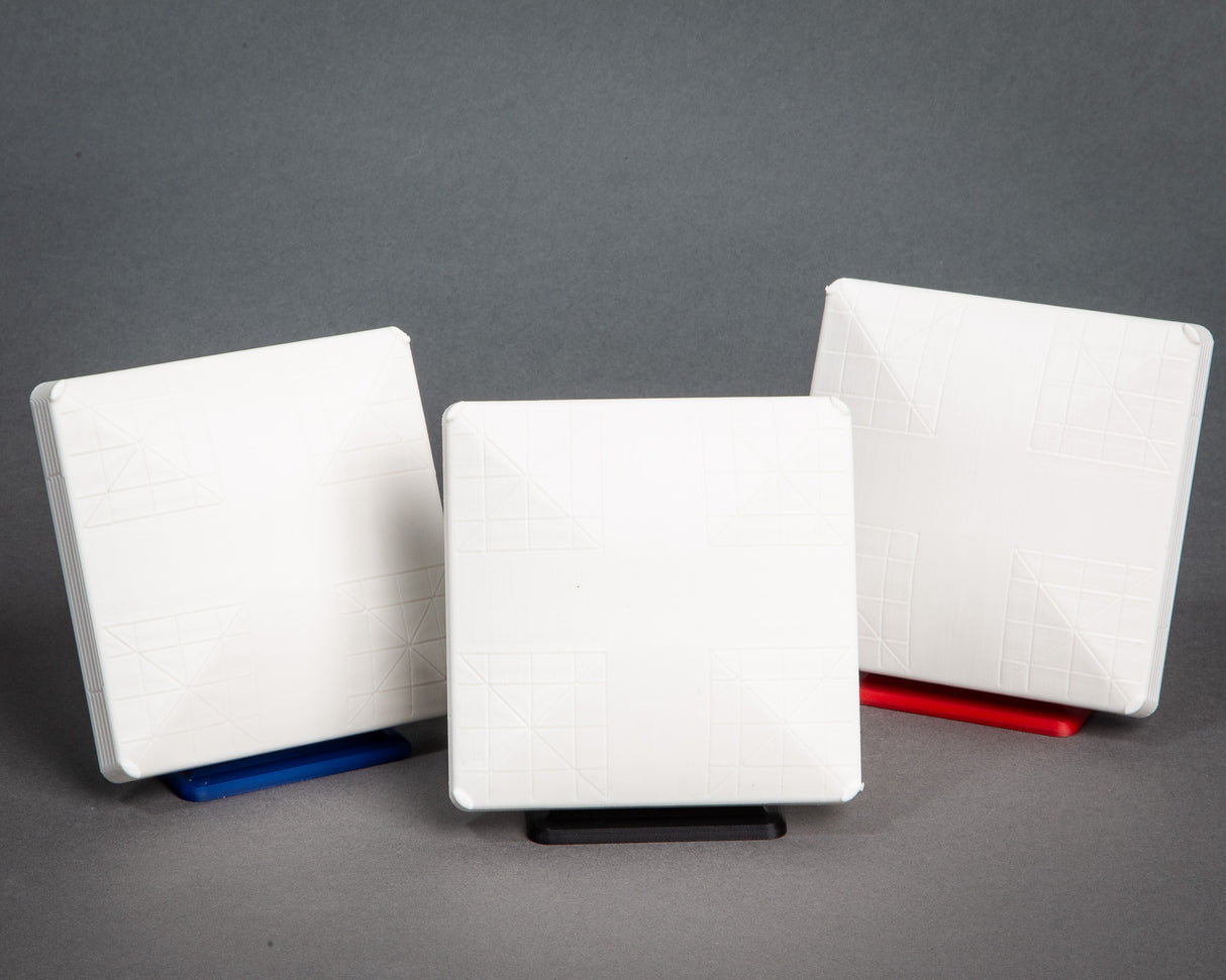 Mini Baseball Base for Signature Collection, 3D Printed