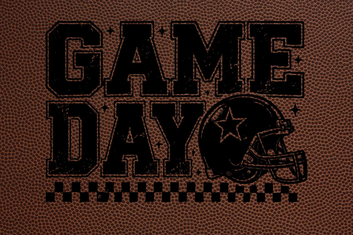 Personalized Football Skinny Can Sleeve, Laser Engraved Football Leatherette Slim Can Cooler, Custom Game Day Gift