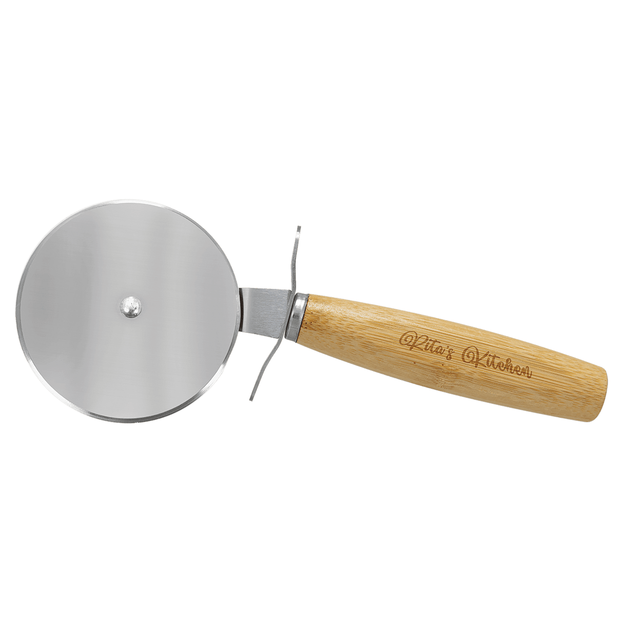 Bamboo Pizza Cutter, 9 1/4"