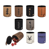 Leatherette Dice Cup with 5 Dice