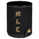 Leatherette Dice Cup with 5 Dice