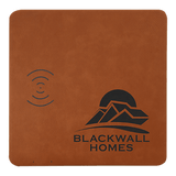 Leatherette Phone Charging Mat, 8" x 8"