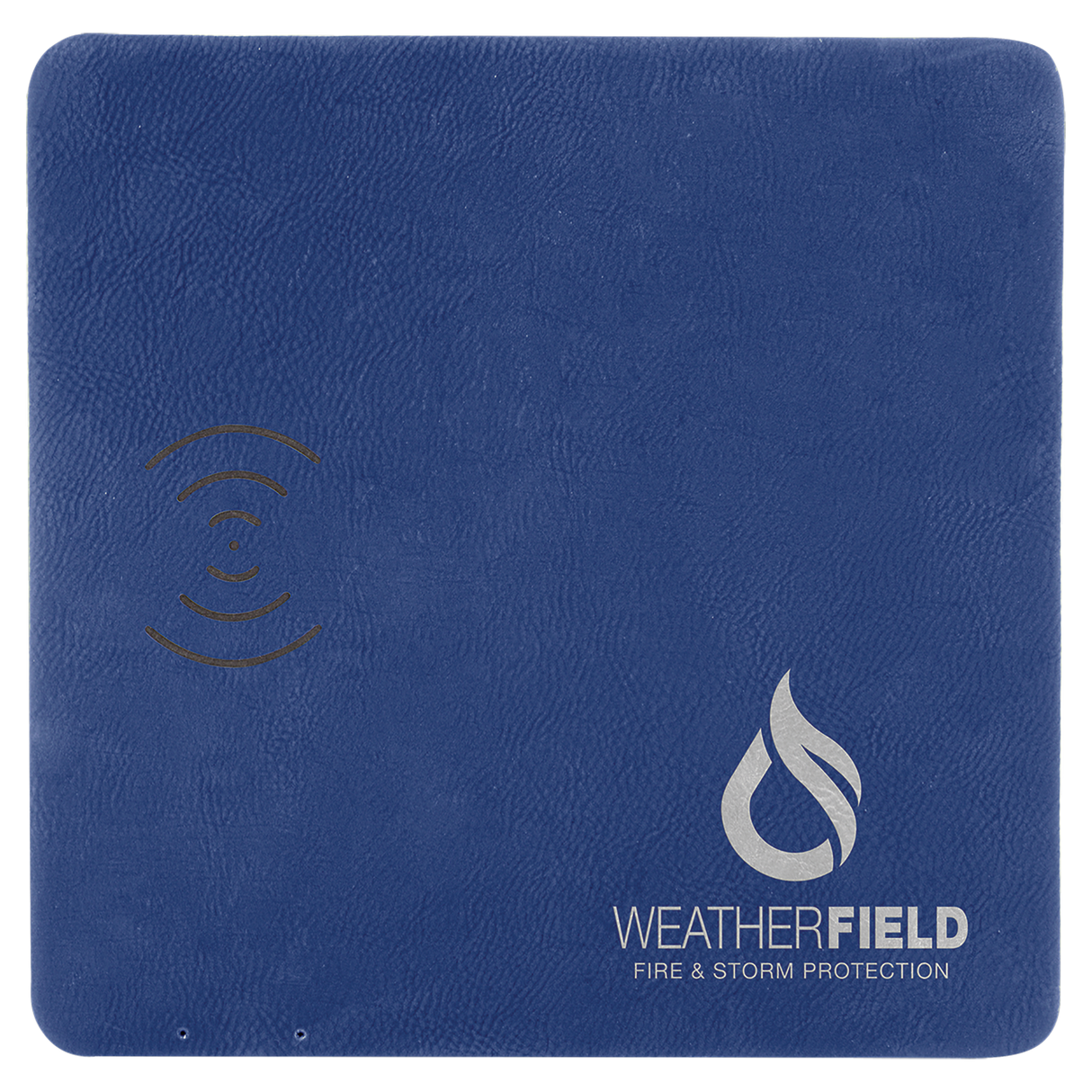 Leatherette Phone Charging Mat, 8" x 8"