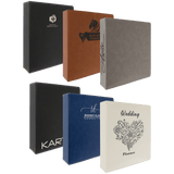 Leatherette 3 Ring Binder with 1" Slant D Rings, 10 1/2" x 11 1/2"