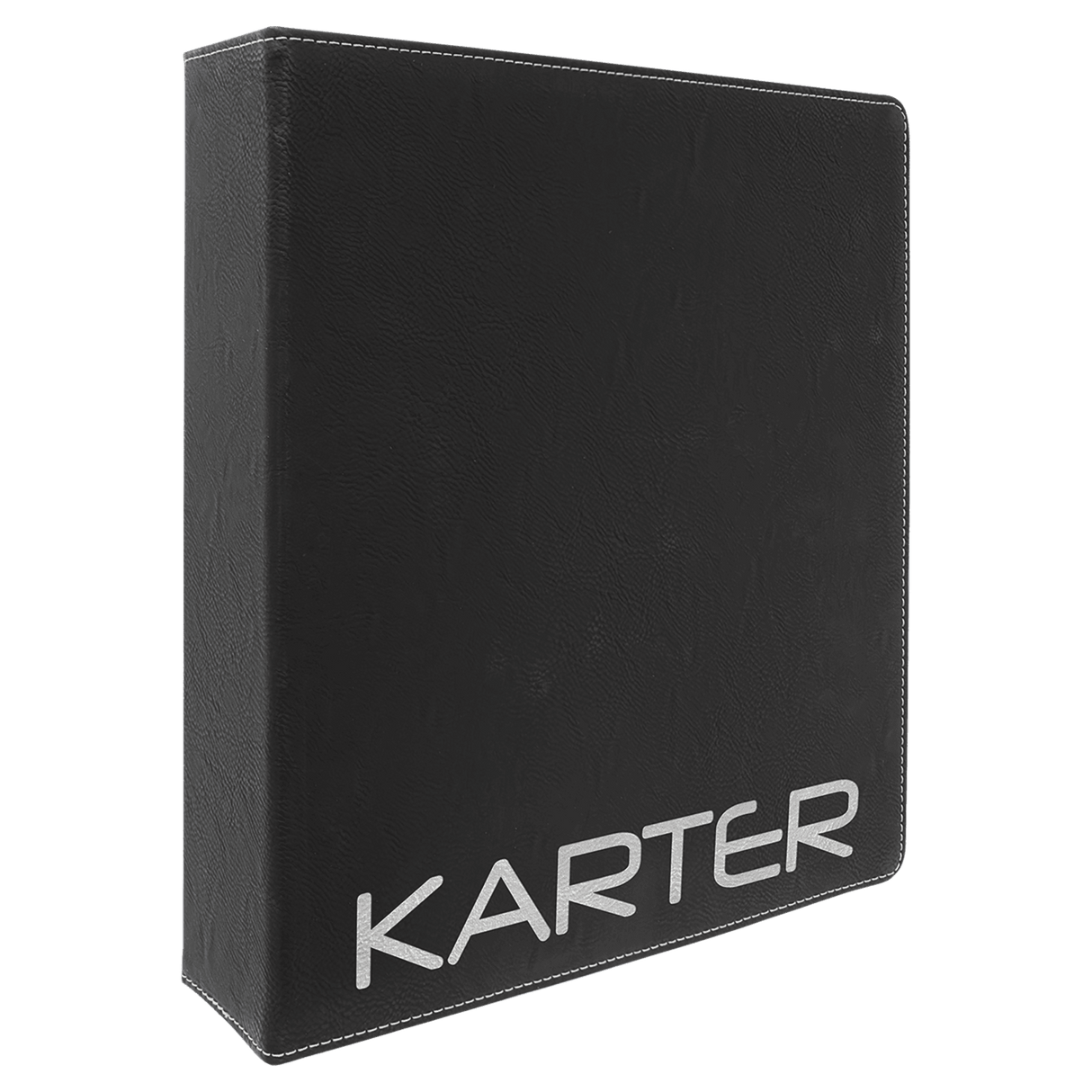 Leatherette 3 Ring Binder with 1" Slant D Rings, 10 1/2" x 11 1/2"
