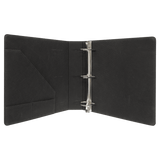Leatherette 3 Ring Binder with 1" Slant D Rings, 10 1/2" x 11 1/2"