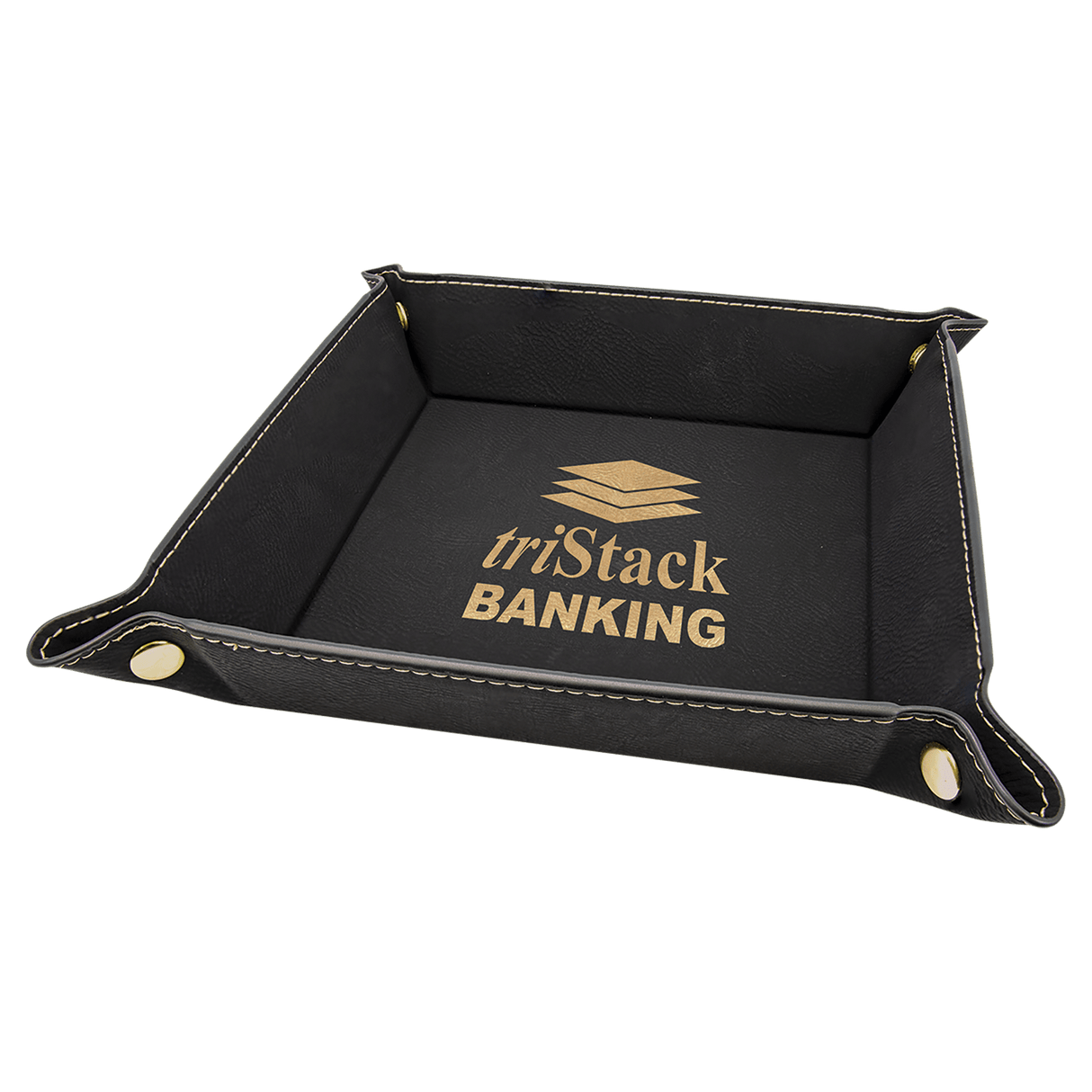 Personalized Leatherette Valet or Dice Tray