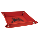 Personalized Leatherette Valet or Dice Tray